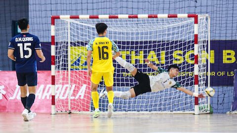 Vòng 12 giải futsal VĐQG – HDBank 2025: Thái Sơn Nam lấy lại ngôi đầu